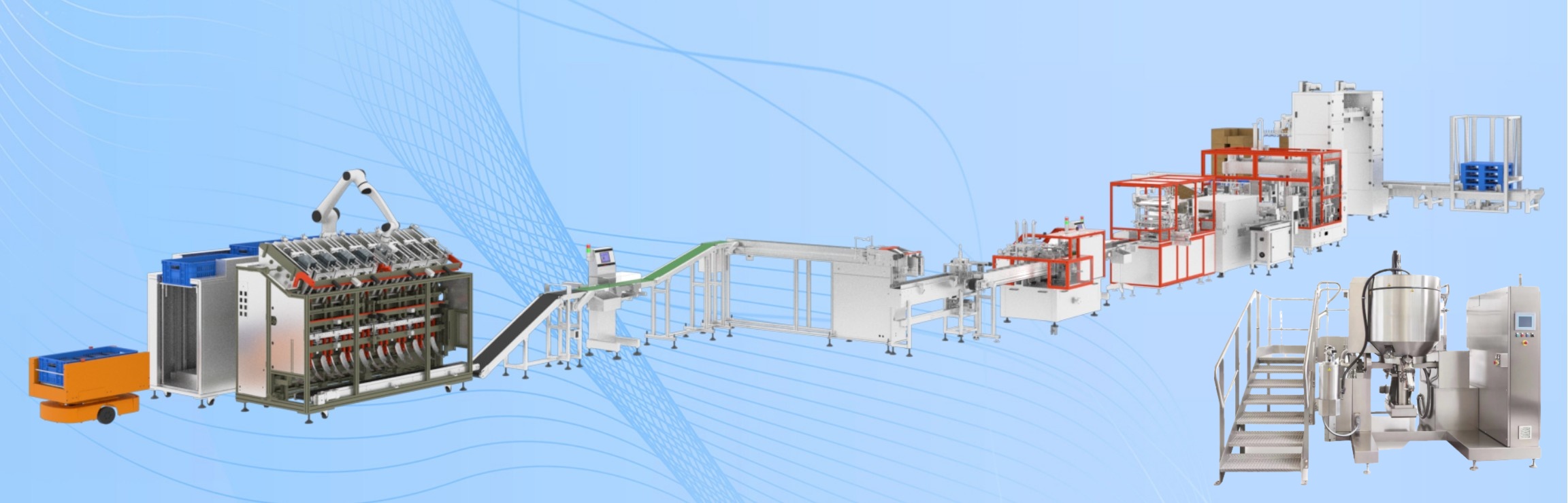 還在擔心被客戶催貨？員工鬧離職？勞務糾紛？超高加班費？看和力泰全自動眼膜面膜灌裝機，以科技之力，為您排憂解難，讓生產更智能，讓品質更卓越